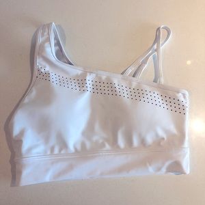 White Buffbunny Sports Bra